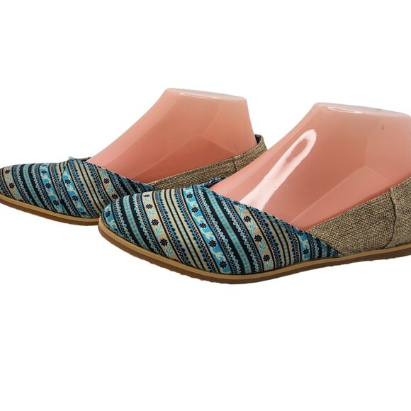 Piranda Womens Take a Walk in our Shoes Slip On Flats - Picture 4 of 8